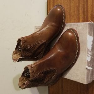 Bed Stu Baylene Leather Shoes Size 8 .